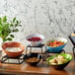GET B-782-W White San Michele 14 oz. Slanted Melamine Bowl