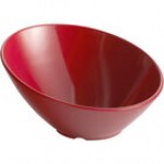 GET B-782-W White San Michele 14 oz. Slanted Melamine Bowl