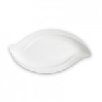 GET B-782-W White San Michele 14 oz. Slanted Melamine Bowl