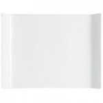 GET B-782-W White San Michele 14 oz. Slanted Melamine Bowl