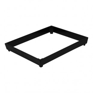 Dalebrook Crate from Global Tableware Collective Riser Half Size Black Melamine Frame Crate Riser