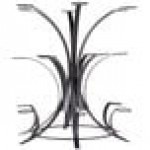 Cal-Mil 3330-13 Black Multi-Tier Cone Display - 20