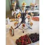 Cal-Mil 3330-13 Black Multi-Tier Cone Display - 20