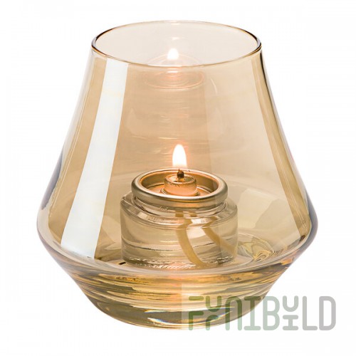 Hollowick 6955G Chime Gold Lustre Glass Votive