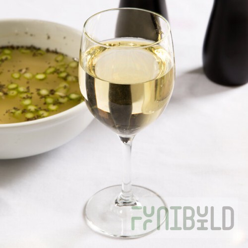 Libbey 8565SR Bristol Valley 8.5 oz. Customizable Chalice Wine Glass - 24/Case