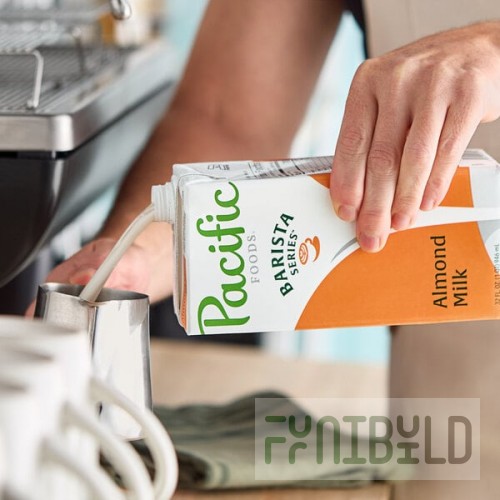 Pacific Foods Barista Series Almond Milk 32 fl. oz. - 12/Case