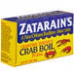 Zatarain's 3 oz. Dry Crab Boil Mix - 6/Case