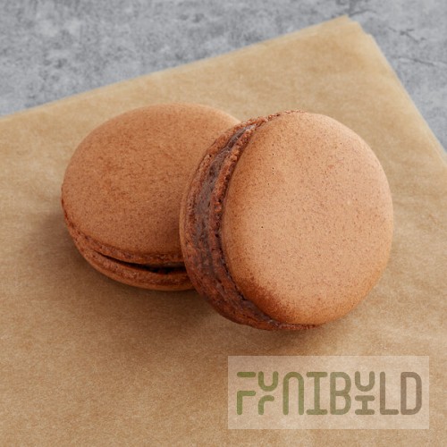 Macaron Centrale Vegan Chocolate Macaron - 48/Case