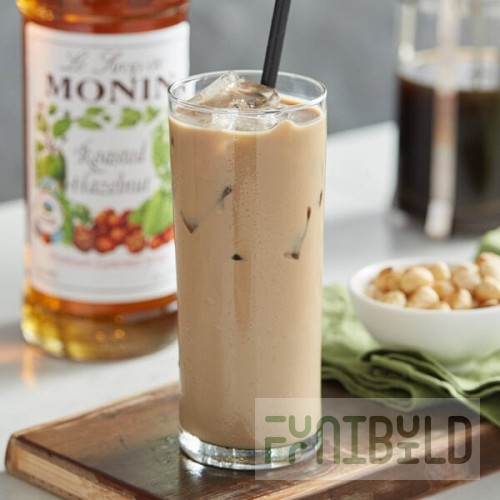 Monin Premium Roasted Hazelnut Flavoring Syrup 750 mL