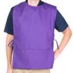Intedge Pink Adjustable Poly-Cotton Cobbler Apron with 2 Pockets - 29 Intedge Pink Adjustable Poly-Cotton Cobbler Apron with 2 Pockets - 29