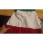 Intedge Italian Poly-Cotton Bib Apron with 2 Pockets - 32