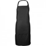 Mercer Culinary M61120RD Genesis® Red Poly-Cotton Bib Apron with Adjustable Neck - 33 Mercer Culinary M61120RD Genesis® Red Poly-Cotton Bib Apron with Adjustable Neck - 33