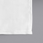 Oxford White 55/45 Cotton / Polyester Blend Satin Band Cloth Napkins, 22 Oxford White 55/45 Cotton / Polyester Blend Satin Band Cloth Napkins, 22