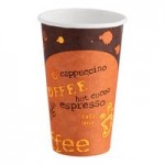 Choice Black 4-Section Slanted Countertop Cup and Lid Organizer