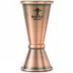 Barfly® M37001ACP 20 mL & 40 mL (0.68 oz. & 1.35 oz.) Antique Copper Japanese Style Jigger Barfly® M37001ACP 20 mL & 40 mL (0.68 oz. & 1.35 oz.) Antique Copper Japanese Style Jigger