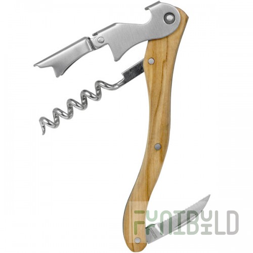 Franmara Olea Waiter's Corkscrew with Olivewood Handle 3410