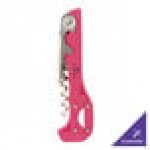 Franmara 2031-38 Boomerang Customizable Two-Step Waiter's Corkscrew with Fuchsia Handle
