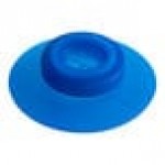 San Jamar 8573LV Blue Thick Viscosity Valve for EZ-KLEEN® Sauce Bottles - 6/Pack