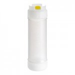 San Jamar 8573LV Blue Thick Viscosity Valve for EZ-KLEEN® Sauce Bottles - 6/Pack