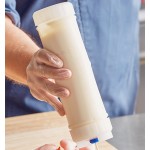 San Jamar EZ-KLEEN® 24 oz. Sauce Bottle with Large Valve 857324L