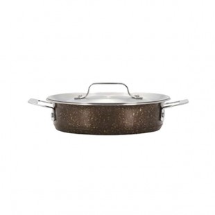 Bon Chef 60022COFFEE Cucina 1.75 Qt. Coffee Stainless Steel Induction Casserole with Lid Bon Chef 60022COFFEE Cucina 1.75 Qt. Coffee Stainless Steel Induction Casserole with Lid