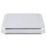 Vollrath 49432 Miramar® Display 4.6 Qt. Tri-Ply Stainless Steel Roasting Pan - 14 11/16