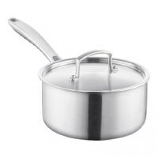 Vigor SS3 Series 3.5 Qt. Tri-Ply Stainless Steel Sauce Pan with Cover Vigor SS3 Series 3.5 Qt. Tri-Ply Stainless Steel Sauce Pan with Cover