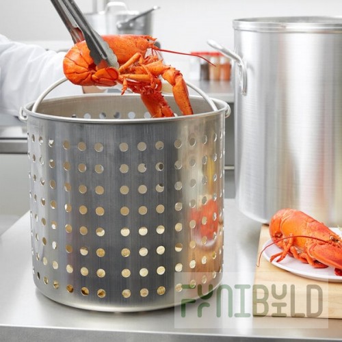 Vollrath 68291 Wear-Ever 40 Qt. Replacement Boiler / Fryer Basket for 68270