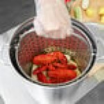 Vollrath 68291 Wear-Ever 40 Qt. Replacement Boiler / Fryer Basket for 68270