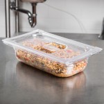 Vollrath 8042410 Super Pan® 1/4 Size Clear Polycarbonate Food Pan - 2 1/2