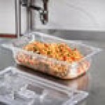 Vollrath 8042410 Super Pan® 1/4 Size Clear Polycarbonate Food Pan - 2 1/2