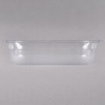 Vollrath 8042410 Super Pan® 1/4 Size Clear Polycarbonate Food Pan - 2 1/2