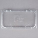 Carlisle 3086103 StorPlus 1/3 Size Black High Heat Plastic Food Pan - 4 Carlisle 3086103 StorPlus 1/3 Size Black High Heat Plastic Food Pan - 4