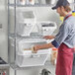 Baker's Lane Ingredient Shelf Bin Set of 3 Sizes: 40 Cups, 100 Cups, 200 Cups with 6 Label Sheets