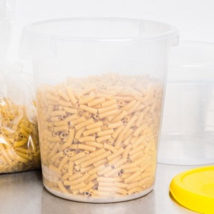 Rubbermaid® 8 Qt. Translucent Round Polypropylene Food Storage Container