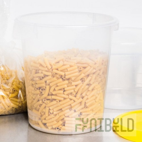 Rubbermaid® 8 Qt. Translucent Round Polypropylene Food Storage Container