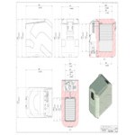 Coldtainer T0022/FDN 0.8 Cu. Ft. DC Powered Portable Freezer Container - 12/24VDC