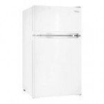 Danby DCR031B1BSLDD Designer 3.1 Cu. Ft. Stainless Steel Solid Two Door Reach-In Refrigerator / Freezer