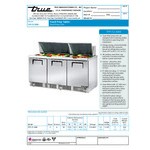 True TFP-72-30M 72 1/8 True TFP-72-30M 72 1/8