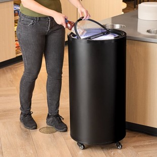 Galaxy BMR2-B Barrel Merchandiser Refrigerator - 2.25 cu. ft.