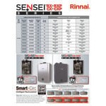 Scratch and Dent Rinnai SENSEI RXP199iN Natural Gas / Liquid Propane Wall-Mounted Indoor / Outdoor Tankless Water Heater with Recirculation Pump - 120V, 199,000 BTU, 11.0 GPM Scratch and Dent Rinnai SENSEI RXP199iN Natural Gas / Liquid Propane Wall-Mounted Indoor / Outdoor Tankless Water Heater with Recirculation Pump - 120V, 199,000 BTU, 11.0 GPM