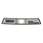 Waring 014899 Name Plate