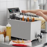 Carnival King CDF17A 37 lb. Corn Dog Fryer - 120V, 1800W