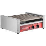 Avantco RG1830NS 30 Hot Dog Roller Grill with 11 Non-Stick Rollers - 120V, 910W Avantco RG1830NS 30 Hot Dog Roller Grill with 11 Non-Stick Rollers - 120V, 910W