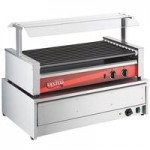 Avantco RG1830NS 30 Hot Dog Roller Grill with 11 Non-Stick Rollers - 120V, 910W Avantco RG1830NS 30 Hot Dog Roller Grill with 11 Non-Stick Rollers - 120V, 910W