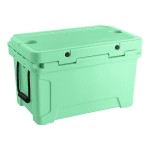 CaterGator CG45SF Seafoam 45 Qt. Rotomolded Outdoor Cooler / Ice Chest