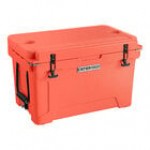 CaterGator CG45SF Seafoam 45 Qt. Rotomolded Outdoor Cooler / Ice Chest