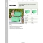 CaterGator CG45SF Seafoam 45 Qt. Rotomolded Outdoor Cooler / Ice Chest