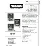 Nemco 6451 Rotating 3-Tiered Pizza Merchandiser 18