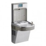 Zurn Elkay LZS8WSSK ezH20 8 GPH Stainless Steel Hands-Free Filtered Bottle Filling Station with Drinking Fountain - Chilled Zurn Elkay LZS8WSSK ezH20 8 GPH Stainless Steel Hands-Free Filtered Bottle Filling Station with Drinking Fountain - Chilled
